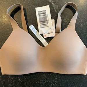 Beige Lululemon Hold True Bra 32C